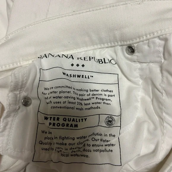 Banana Republic Factory Lot of 2 High Rise Wide Leg Jeans - Picture 13 of 13